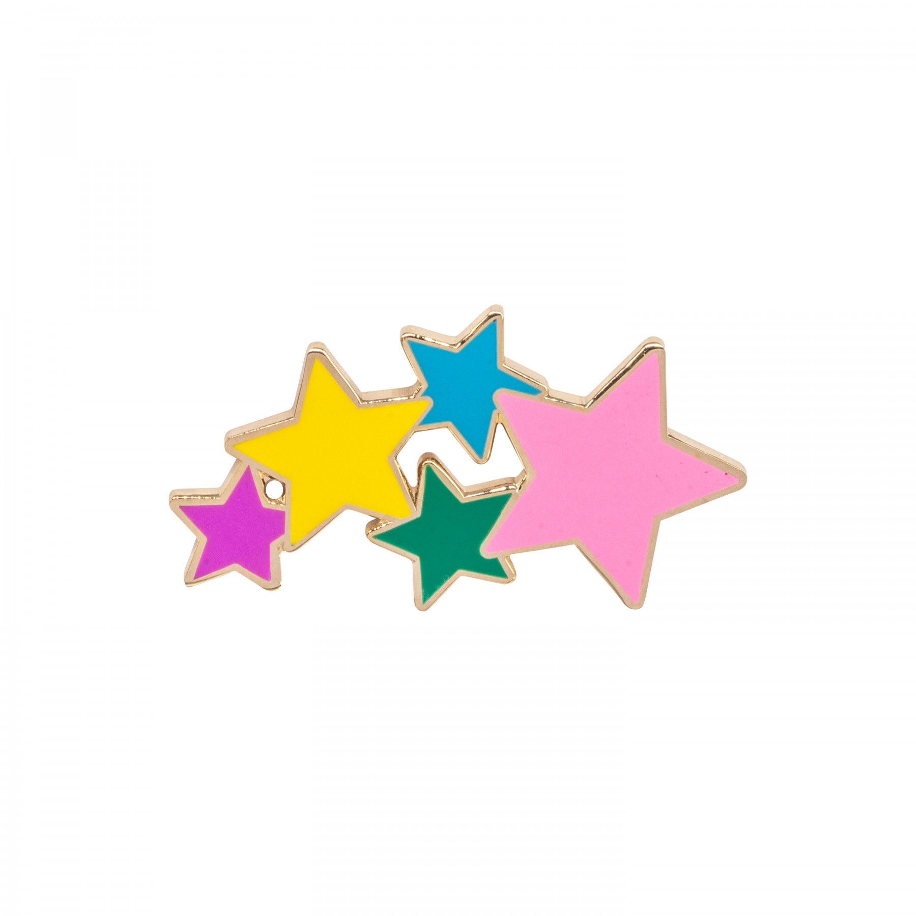 Stars enamel pin